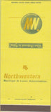 Matchbook Cover - Northwestern Savings Loan Traverse City MI 30 Strike
