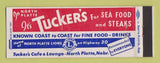 Matchbook Cover - Tucker's Restaurant North Platte NE Lions Club Full Length