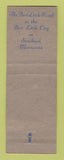 Matchbook Cover - Hotel Owatonna MN