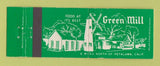 Matchbook Cover - Green Mill Restaurant Petaluma CA Full Length