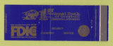 Matchbook Cover - 1st National Bank of Greybull WY WEAR Full Length