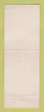 Matchbook Cover - Office Restaurant Grass Valley CA Full Length