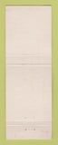 Matchbook Cover - Office Restaurant Grass Valley CA Full Length