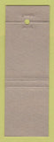 Matchbook Cover - Tabin Pearlman Men's Clothes New York City YELLOW WEAR