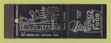 Matchbook Cover - Reeder's Restaurant Calistoga CA