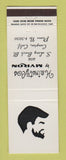 Matchbook Cover - Hairstyles by Myron Compton CA