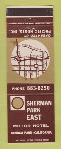Matchbook Cover - Biff's Restaurants George McManus Drawing Long Beach CA