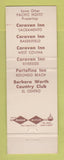 Matchbook Cover - Biff's Restaurants George McManus Drawing Long Beach CA
