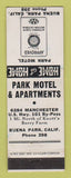 Matchbook Cover - Park Motel Buena Park CA
