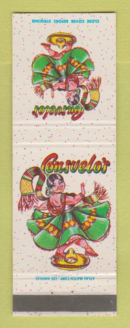 Matchbook Cover - Consuelo's Mexican Restaurant Hillcrest Ocean Beach La Mesa CA