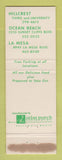 Matchbook Cover - Consuelo's Mexican Restaurant Hillcrest Ocean Beach La Mesa CA
