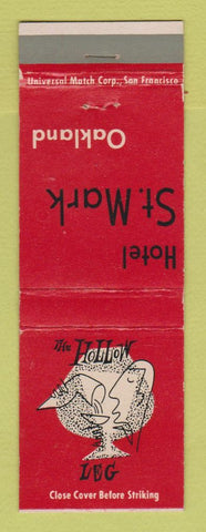 Matchbook Cover - Hotel St Mark Oakland CA The Hollow Leg