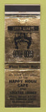 Matchbook Cover - Happy House Cafe Roseville CA WEAR