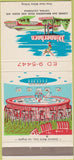 Matchbook Cover - Dinnerhorn Covina CA restaurant 30 Strike