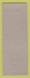 Matchbook Cover - Carl Benson County Prosecutor Election 1952
