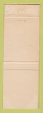 Matchbook Cover - Wm R Werley State Legislature Election