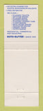 Matchbook Cover - Roto Rooter Sewer Drain Cleaner