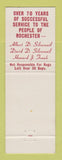 Matchbook Cover - Gray's Carpet Cleaning Rochester NY