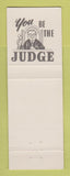 Matchbook Cover - Pride's Car Wash Laundry Indianapolis IN