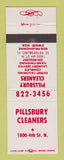 Matchbook Cover - Pillsbury Cleaners St Petersburg FL