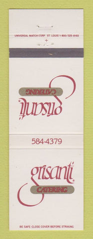 Matchbook Cover - Grisanti Catering