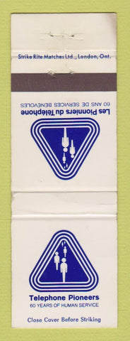 Matchbook Cover - Telephone Pioneers Canada WEAR