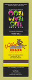 Matchbook Cover - Club Big Gam Boo Vancouver BC Wild Coyote Bar