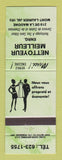 Matchbook Cover - Nettoyeur Meilleur Mont Laurier QC