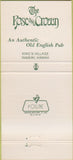 Matchbook Cover - Rose and Crown Pub Waikiki HI 30 Strike