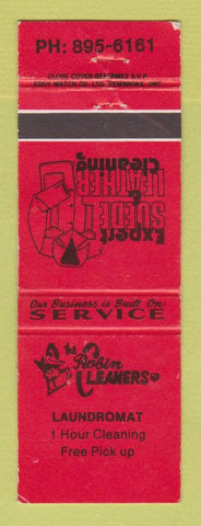 Matchbook Cover - Robin Cleaners Truro NS RED WEAR