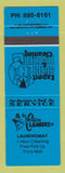 Matchbook Cover - Robin Cleaners Truro NS BLUE