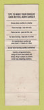 Matchbook Cover - Purette Candle Making Supply Seattle WA WEAR