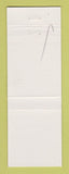 Matchbook Cover - Ontario Canada Gambling Problem Addiction Hotline