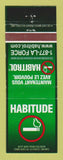 Matchbook Cover - Quit Smoking Habitrol QC