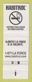 Matchbook Cover - Quit Smoking Habitrol QC