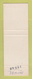 Matchbook Cover - Kelley Bros Lumber Milo Guilford ME