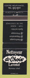 Matchbook Cover - Nettoyeur De Choix Lavomat Neufchatel QC