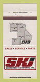 Matchbook Cover - Southwest Kenworth Trucking Phoenix AZ Tucson 30 Strike