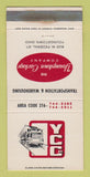 Matchbook Cover - YCC Trucking Youngstown Carage OH WEAR 30 Strike