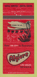 Matchbook Cover - Algiers Hotel Las Vegas NV 30 Strike