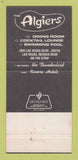 Matchbook Cover - Algiers Hotel Las Vegas NV 30 Strike