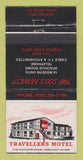 Matchbook Cover - Travellers Motel Sault St Marie ON 30 Strike