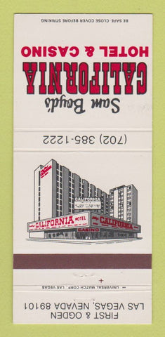 Matchbook Cover - Sam Boyd's California Hotel Casino Las Vegas NV 30 Strike