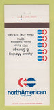 Matchbook Cover - North American Van Lines Irvine CA Apaca 30 Strike
