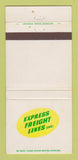 Matchbook Cover - Express Freight Lines Trucking Milwaukee WI  30 Strike