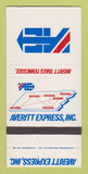 Matchbook Cover - Averitt Express Trucking TN WEAR 30 Strike