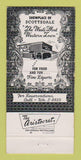 Matchbook Cover - Lulu Belle Restaurant Scottsdale CA girlie 30 Strike