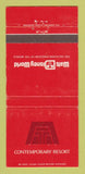 Matchbook Cover - Walt Disney World Contemporary Resort FL WEAR 30 Strike