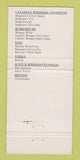 Matchbook Cover - Seagram's VO Canadian Whiskey Canada 30 Strike