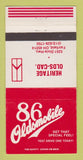 Matchbook Cover - 1986 Oldsmobile Heritage Cadillac Fairfield OH 30 Strike